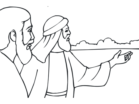 Isaiah The Prophet Coloring Page